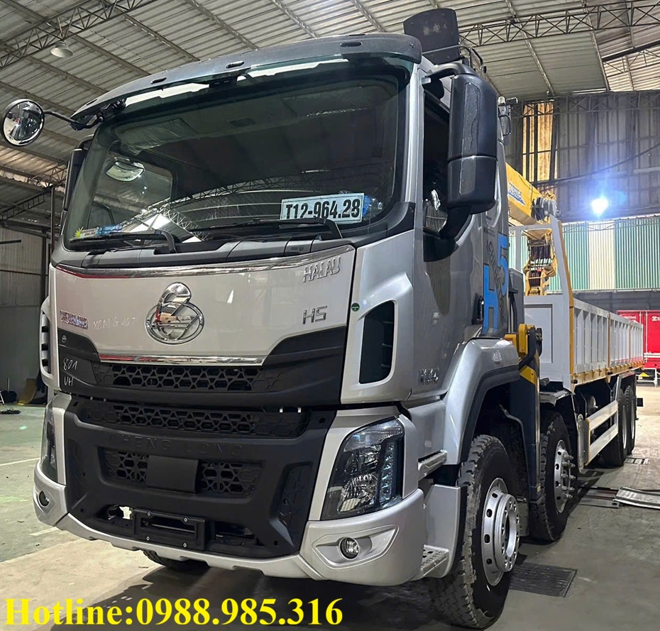 giá xe tải thùng gắn cẩu 16 tấn